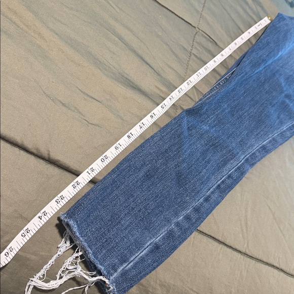 Abercrombie & Fitch Dark Blue Ankle Jeans - Picture 8 of 9